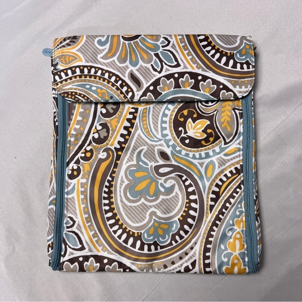 Thirty-One Garden Paisley Hanging Travel Jewelry Case